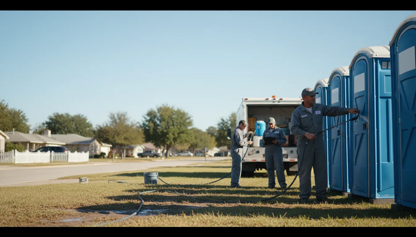 Long-Term Portable Toilet Rental in Oakpark, VA near me